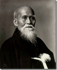 Morihei Ueshiba, fondateur de l'aikido