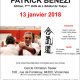 Stage avec Patrick Bénézi SHIHAN à Vincennes le samedi 13 janvier 2018