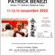 Stage avec Patrick Bénézi SHIHAN à Vincennes le vendredi 11, samedi 12 et dimanche 13 novembre 2022